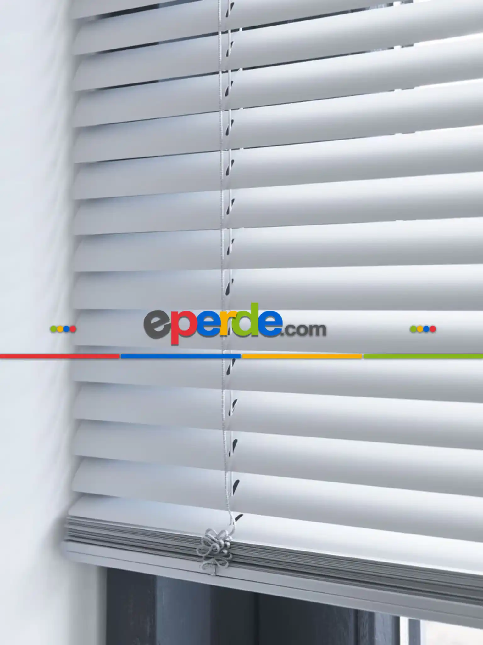 Alüminyum Gri Metal Jaluzi Perde