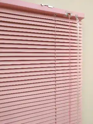 Mutfak Jaluzi Perde- Pembe Pudra Pembe