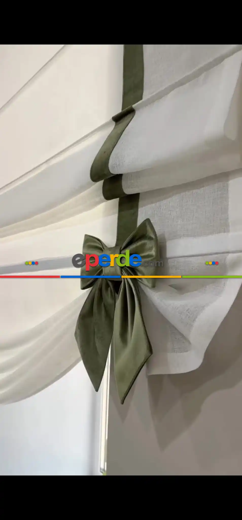 Salon - Katlamalı Keten Tül Perde – Biyeli Ve Fiyonk Detaylı Özel Tasarım