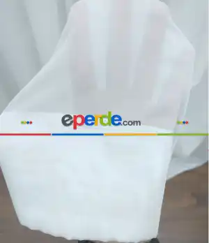 Beyaz Tergal Düz Tül (geniş En:280 Cm)- Beyaz