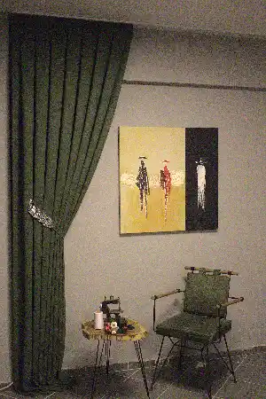 1. Kalite Kadife Petek Fon Çimen Yeşili