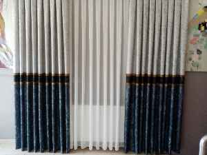 Brillant Pano Fon Perde Orjinal Brillant Gallery Liva Boner Serisi 1. Kalite- Mavi