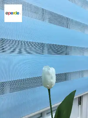 Düz Seri Mavi Perde- Mavi Açık 80cm X 200cm 
