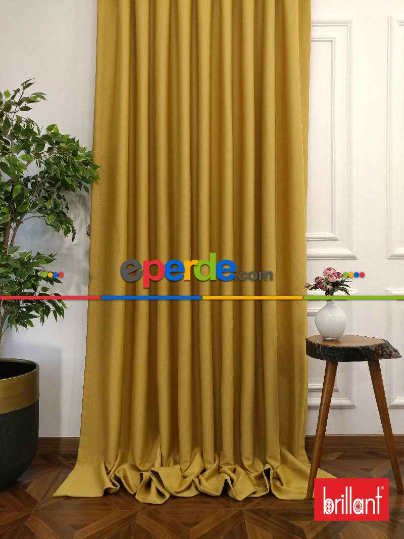 %90 Brillant Karartma Blackout Hardal Sarı Rarısı