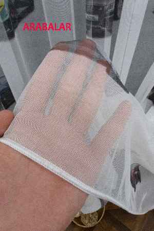 Çocuk Odası - Arabalar Desenli Modern Tül Perde - Elit Ürün