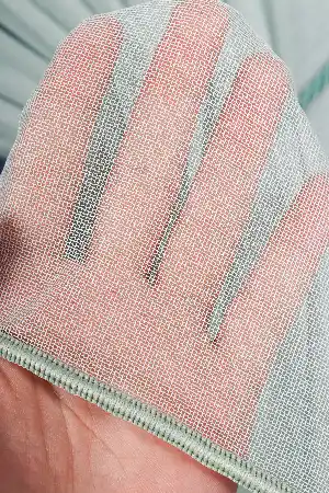 Mint Yeşil Tülden Kordon Toplama Fon Perde ( Kordon Hediyeli)