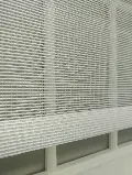 Bambu Tül Stor - Çiftli Sistem Tül Stor Perde (bamboo)- Ekru