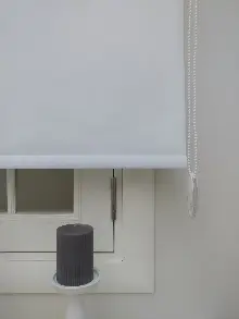 Yıkanabilir Pvc Mat Stor Perde - Ekru 1. Kalite 302- Beyaz-ekru