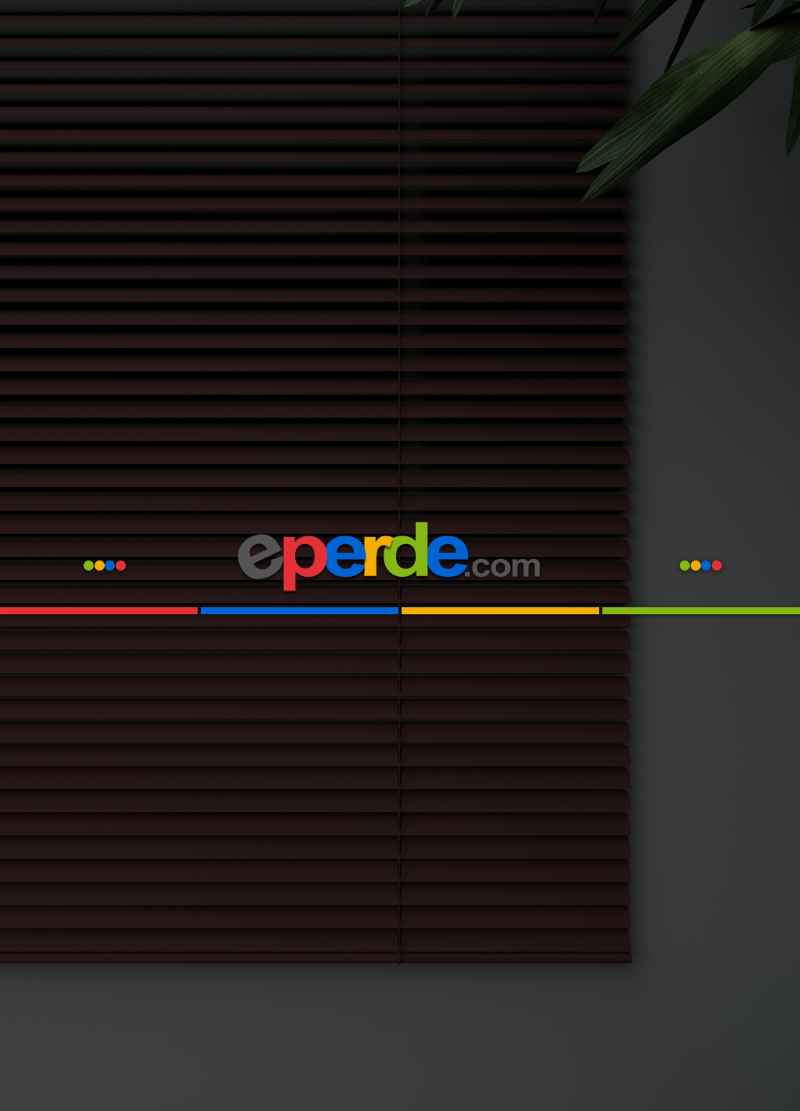 Bordo - Alüminyum Jaluzi Perde - 25mm Kalınlığında