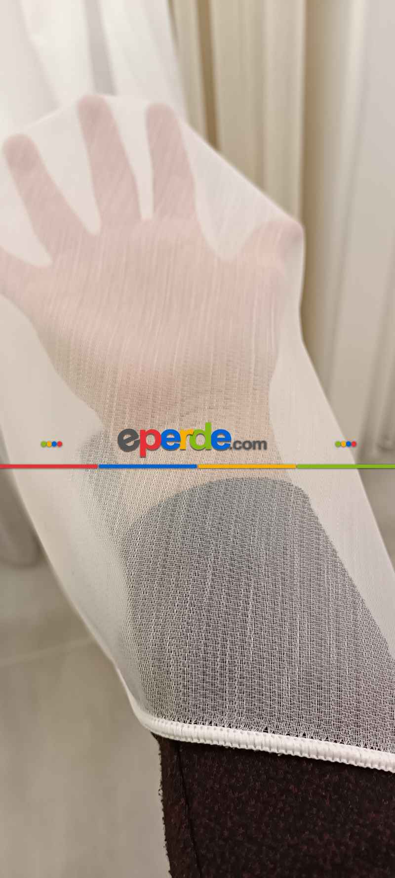 Son Trend Efsane Dokulu İpek Bambu Tül Perde