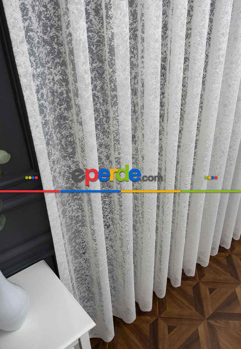 Brillant Örme Karlı Tasarım Model Tül