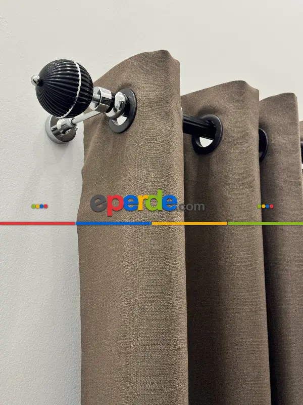 Metal Rustik Perdelik - 9 Renk Seçeneği