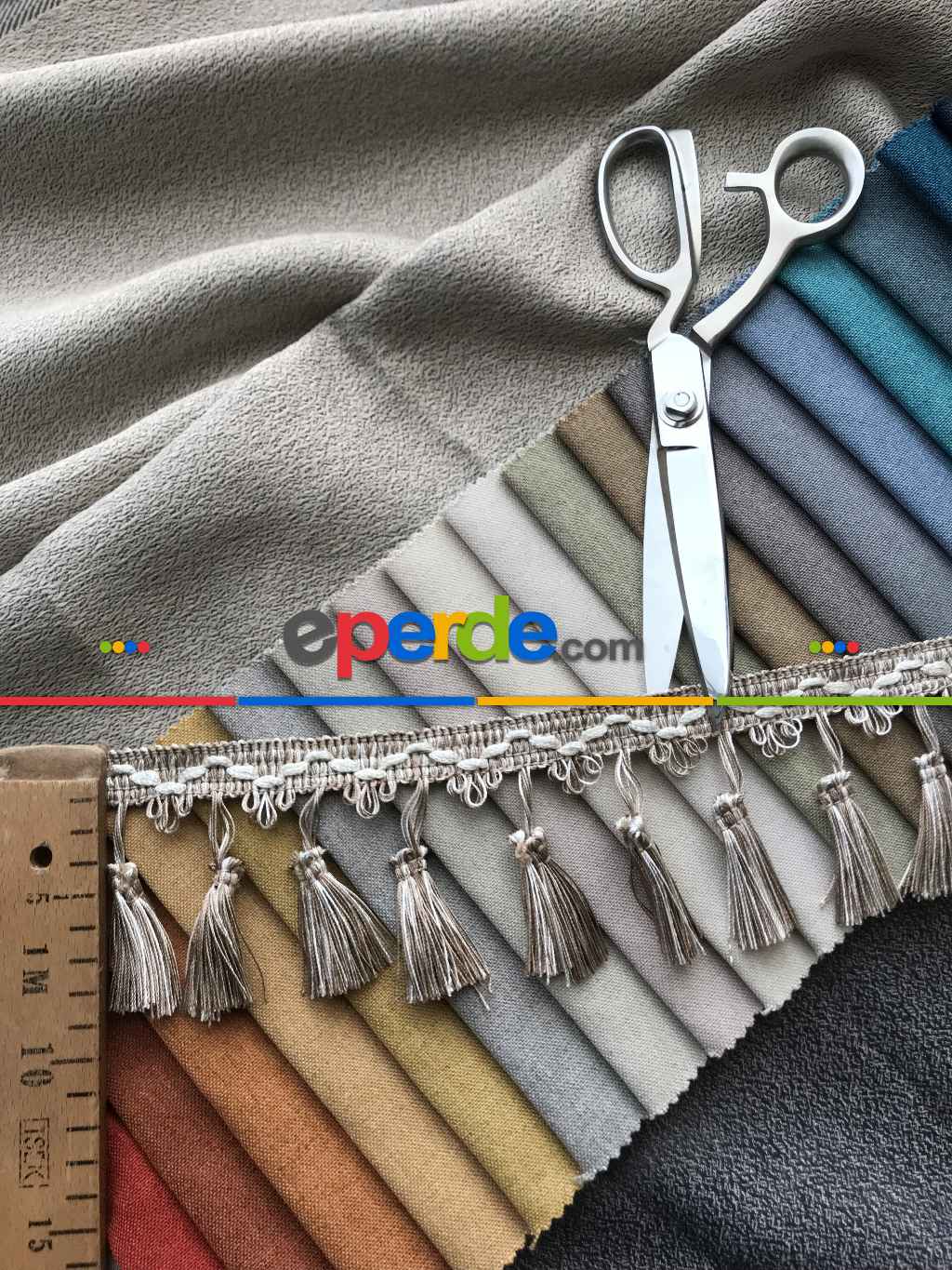 Trend Saçak Serisi Ps-30- Krem-vizon Rengi