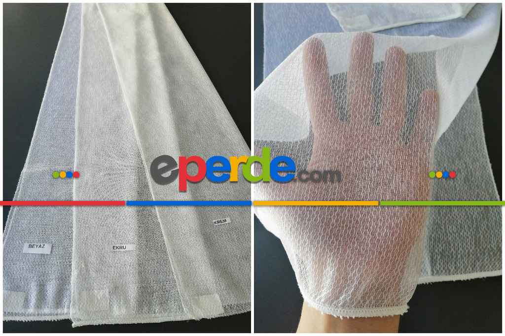 Hayal Dokuma Tül Perde - 3 Renk ( Beyaz-krem-ekru)