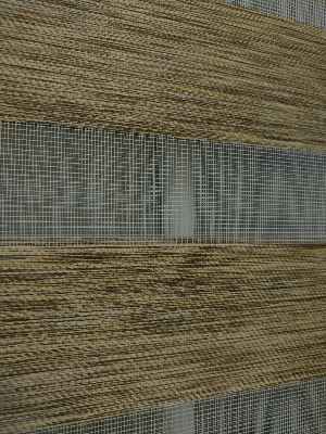 Mutfak Zebra Perde Düz Seri- Kahve Venge