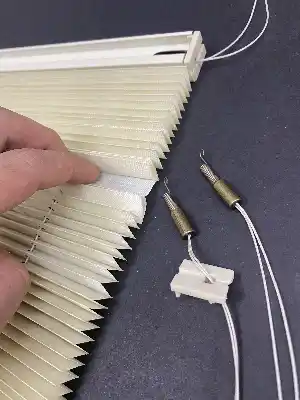 Plisel Perde, Krem Ekg Seri Cam Balkon Perdesi 1. Kalite Matkapsız Montaj Yaylı Sistem