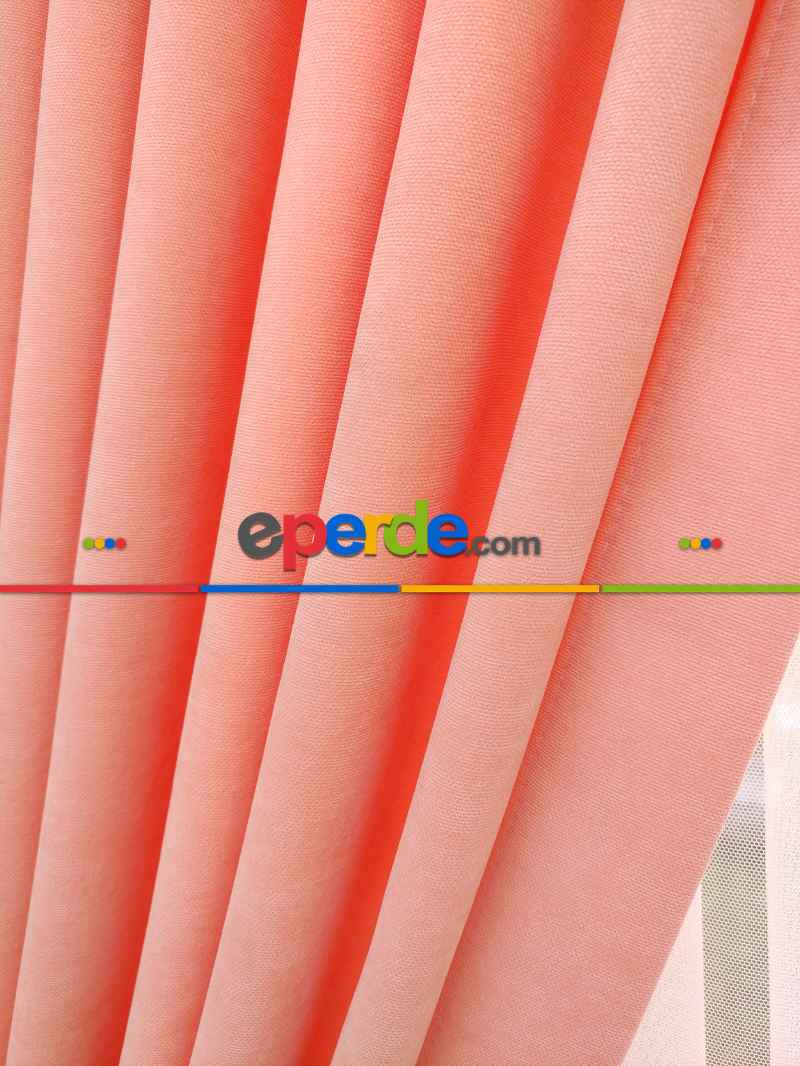 Yavru Ağzı- Düz Fon Perde ( Dökümlü Fon Perde)- Yavru Ağzı