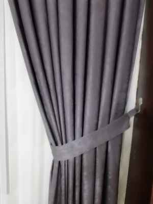 Soft Koyu Gri Fon Perde- Gri Koyu