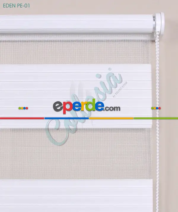 Karartma Zebra Perde Işık Geçirmez Blackout-kum Beji