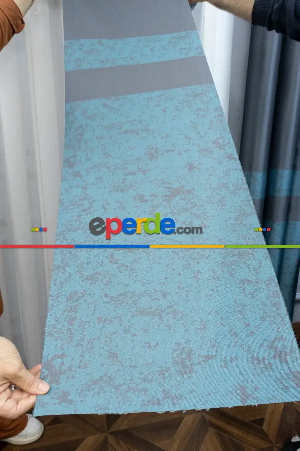 Lens Akıllı Dikey Tül Perde Bulut-15- Çok Renkli 2