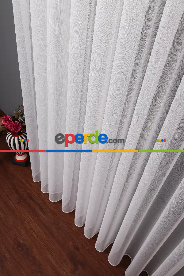 Bambu Keten Düz Tül Perde Akdz 995