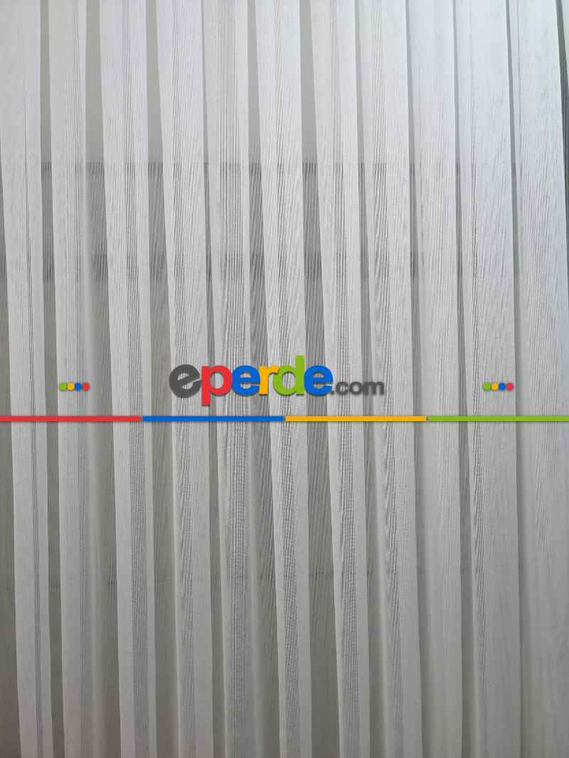 Yatak Odası - Leor Zırh Güneş Işığında Parlayan Tül Perde - Sedef