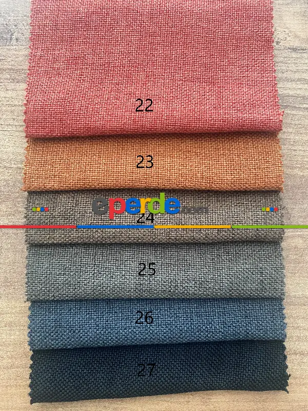 Yatak Odası - Nadia Keten Fon Yüksek Gramaj Kaliteye Önem Verenler İçin