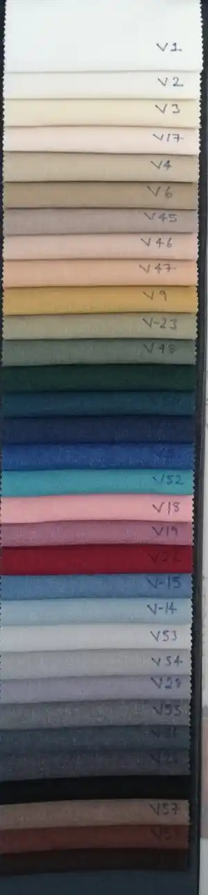Milpa Keten Düz Fon Perde - 32 Renk Seçekli