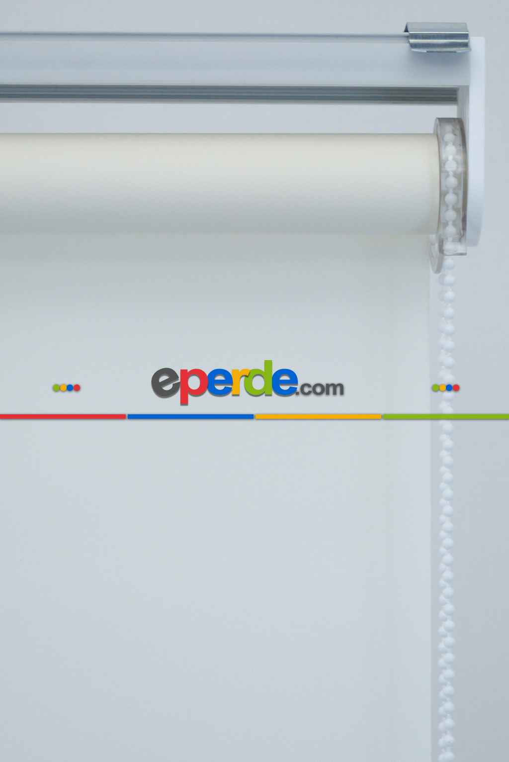 Lüx Stor Perde Pvc Yıkanabilir Düz Seri Ekru- Krem Açık