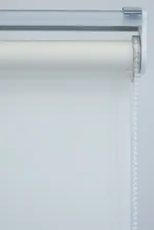 Lüx Stor Perde Pvc Yıkanabilir Düz Seri Ekru- Krem Açık