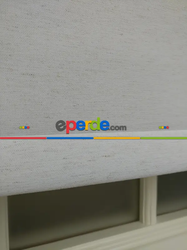 Salon Stor Perde - Keten Stor Perde - 7 Farklı Renk- Gri-Füme-Antrasit