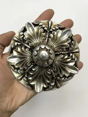 Polyester Döküm Tabak Renso- Gümüş