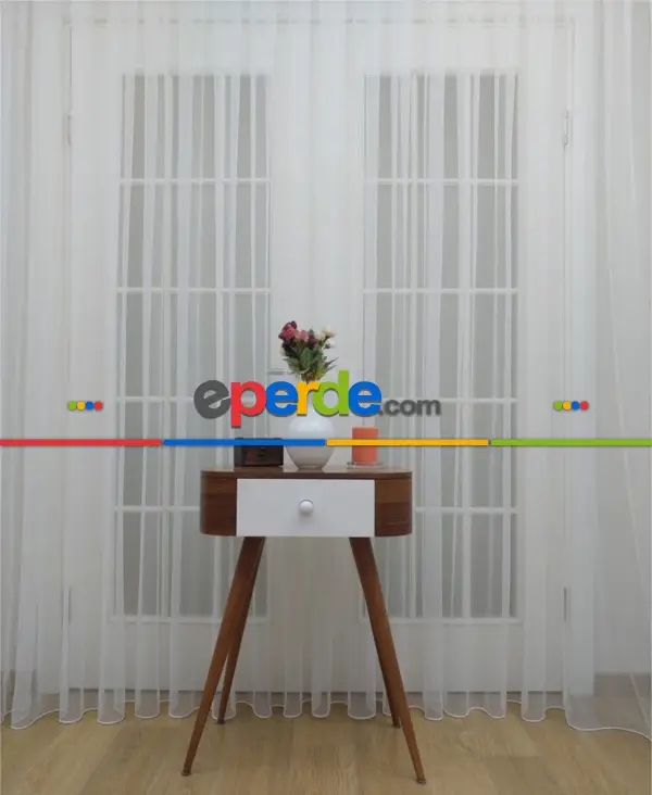 Grek Tül, Hazır Ölçüler, Orta Pile 200cm X 250cm 