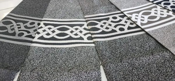 Taç Paradise Dikey Bordorlü Dikey Pano Fon Perde 70cm X 290cm 