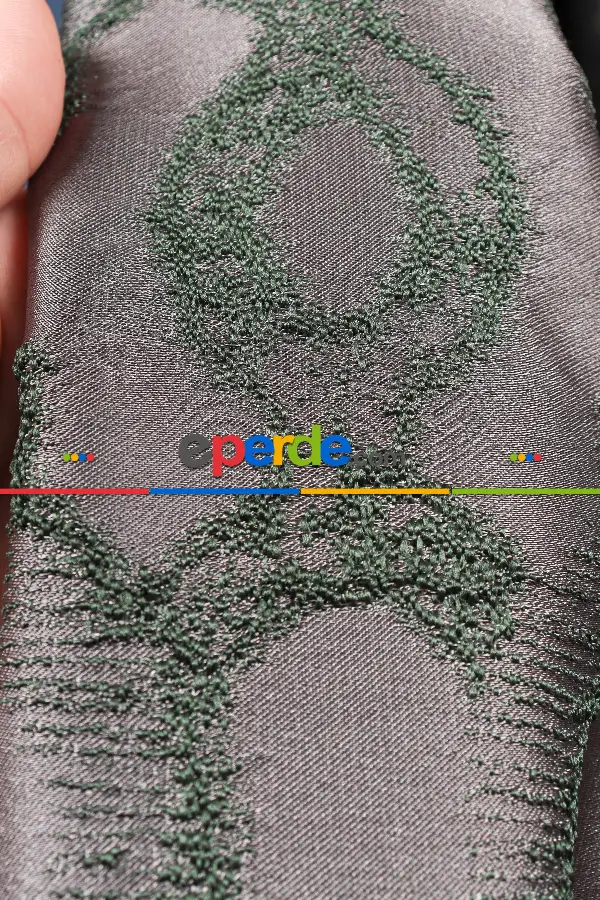 Yatak Odası Fon Perde - S Pile Dökümlü Jakar Dokuma Fon Perde