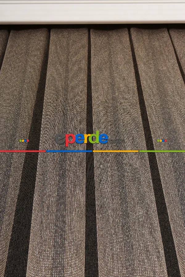 Salon Tül Modelleri - Bruno Siyah-altın Düz Tül Perde