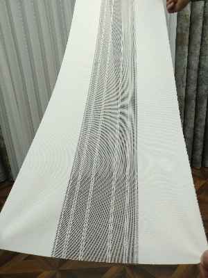 2021 Sezonu - Tül Dikey Zebra Perde - Fon Kumaşlı Tül Dikey Perde - Stor Tül Perde Hepsi Birarada- Gri Açık-gri Koyu-ekru