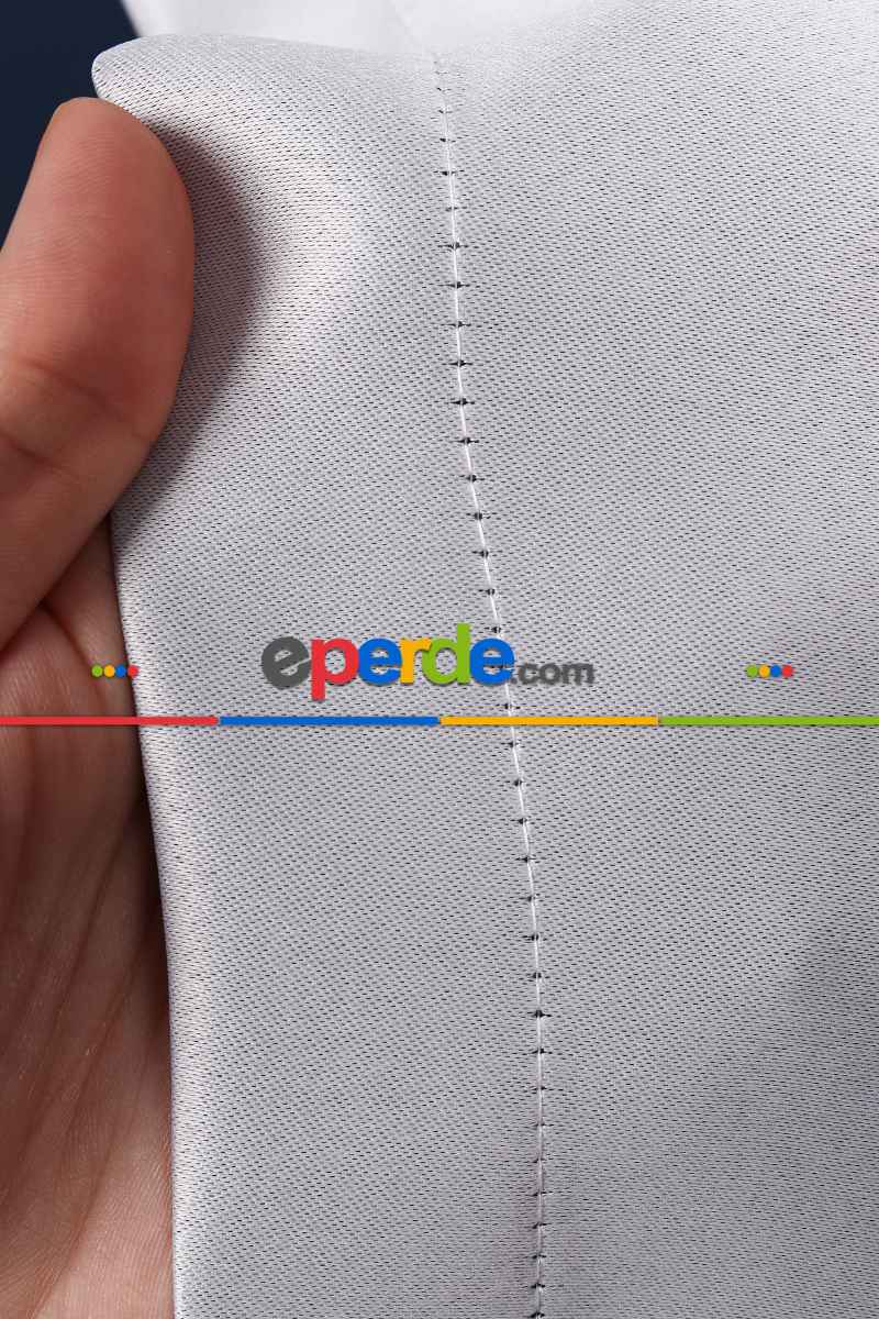 Gök Mavisi Işık Geçirmez Blackaut Fon Perde