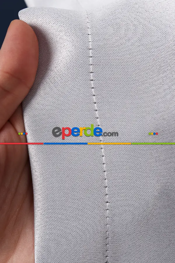 Yatak Odası - Gök Mavisi % 100 Işık Geçirmez Blackaut Fon Perde