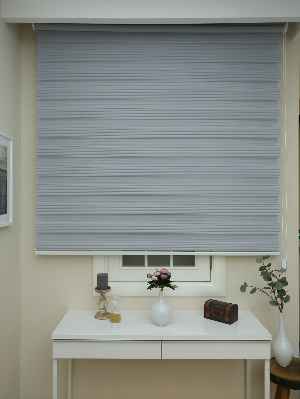 Salon Zebra - Zebra Perde - Dar Pileli Zebra Perde- Gri-Füme-Antrasit