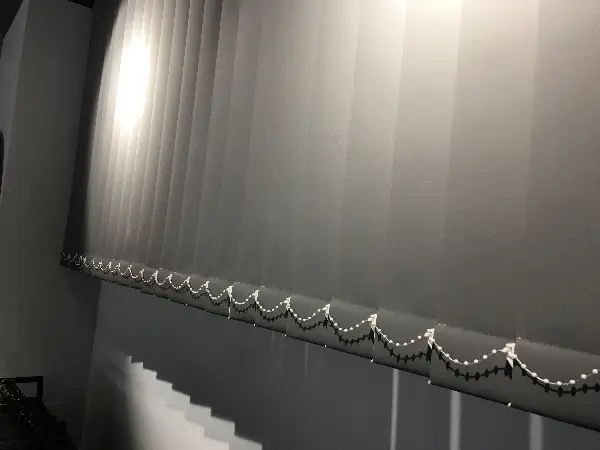 Fırsat !!!! Kumaş Dikey Perde -- Gri-füme-antrasit