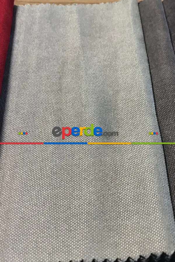 Açık Gri Ada Fon Perde 51 Renk Seçeneği 150x260 Perle Home Daily Series