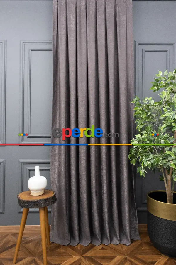 Desenli Jakar Fon Perde Geniş En 285 Cm 120cm X 265cm 