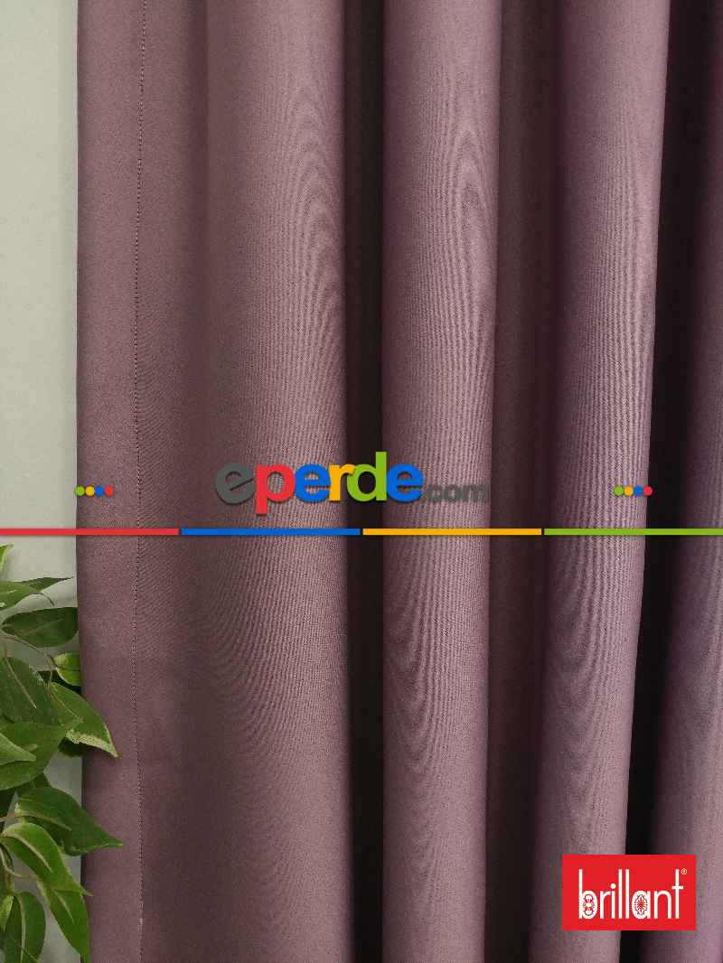 Brillant Blackout%90 Karatmadır Mürdüm Açık-gül Kurusu