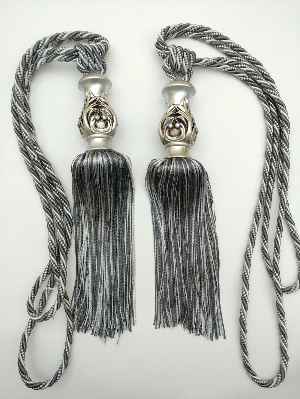 Fon Bağı Braçol Çift Renkli Gri-füme- Gri-füme-antrasit-füme