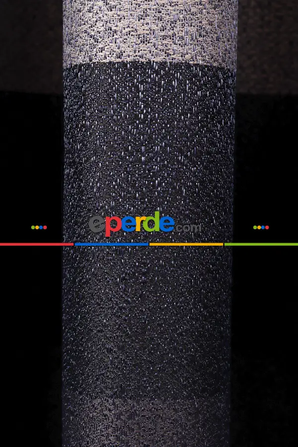 Yatak Odası Fon Perde - Vizon - Lacivert Pano Fon Perde