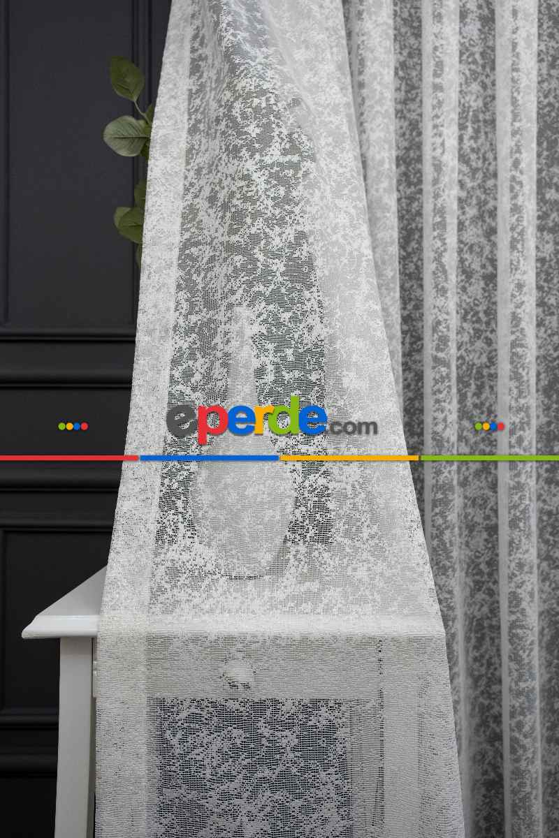 Brillant Örme Karlı Tasarım Model Tül