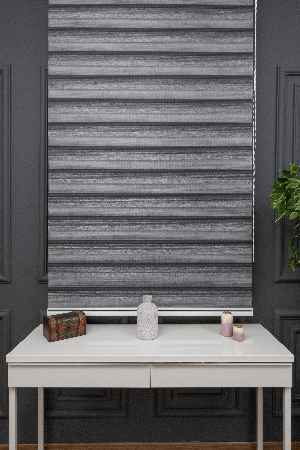 Zebra Perde -renk Geçişli Bambu Zebra Perde