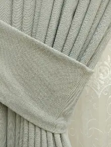 Gri Düz Fon Perde ( Dökümlü Fon )- Gri Açık