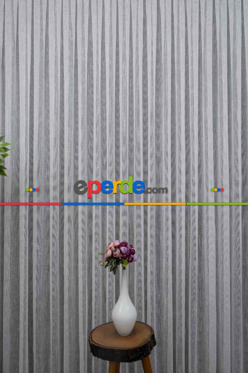 Genç Odası - Natural Keten Tül 1.kalite Ütü İstemez